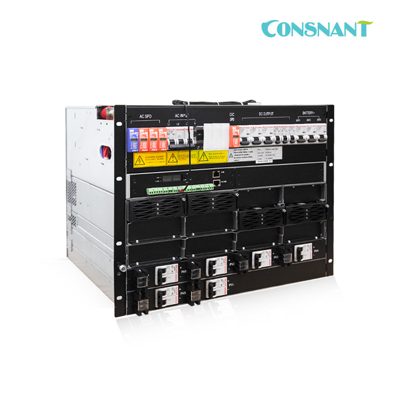 Sistema de alimentación de telecomunicaciones integrado de 48 V y 300 A