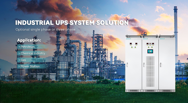 Soluciones de sistemas UPS industriales