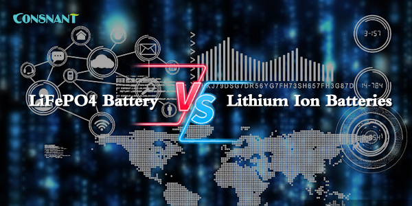 Batería LiFePO4 versus batería de iones de litio